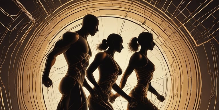 A therapist providing a soothing massage treatment.