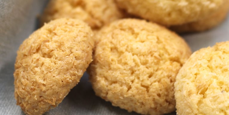 biscotti al cocco per celiaci senza lattosio