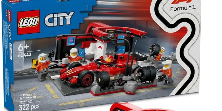 stand ferrari en lego
