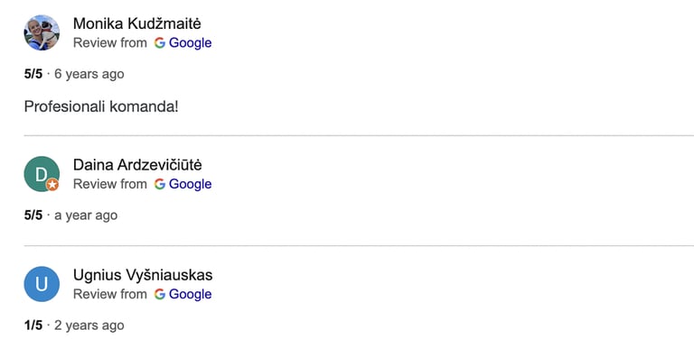 Klientų atsiliepimai apie importo paslaugas – Automobilis iš Amerikos