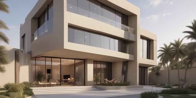 A cozy living room with stylish furniture and natural light