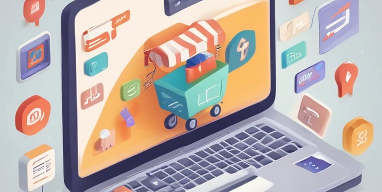 A person filling out an interactive business registration form on a laptop.