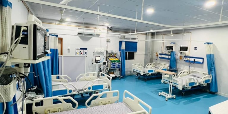 intensive care at indikar hospital