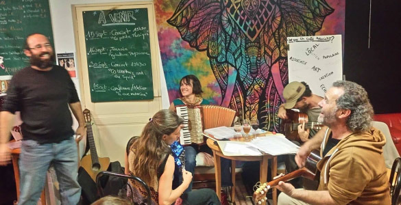 Réunion projet participatif