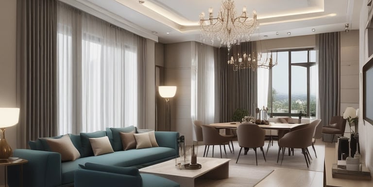 Skilled craftsmen assembling custom furniture pieces in a workshop.