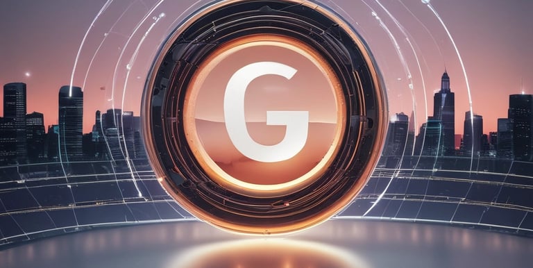 Close-up of digital globe with network connections labeled with 6G domains.