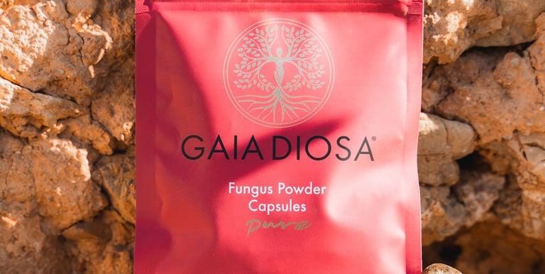 Gaia Diosa Zunderschwamm Kapseln pure