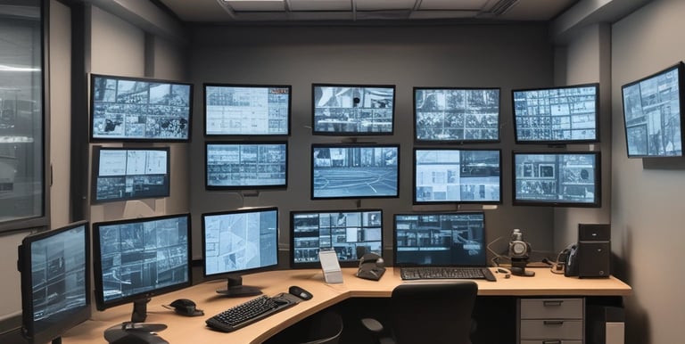 Close-up of a biometric fingerprint reader being used at a secure access gate.