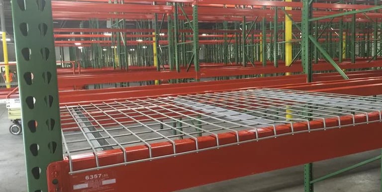 wire mesh decks racking equipement industriel rc