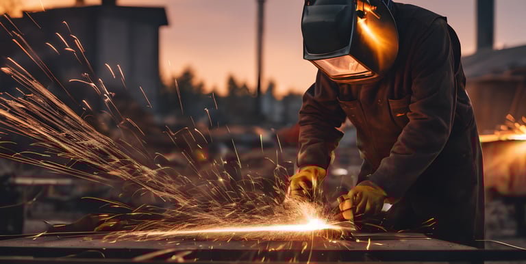 industrial fabrication and welding services on site infrastructure