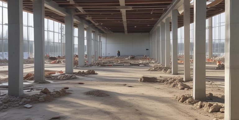 Professional cleaner wiping a modern office desk with a microfiber cloth.