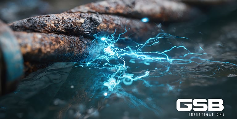 recherche fuite GSB investigations bleu