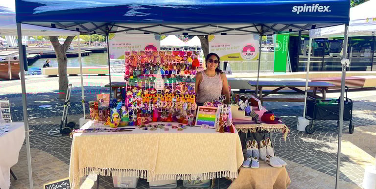 Sandia Unique Gifts Stall in Perth