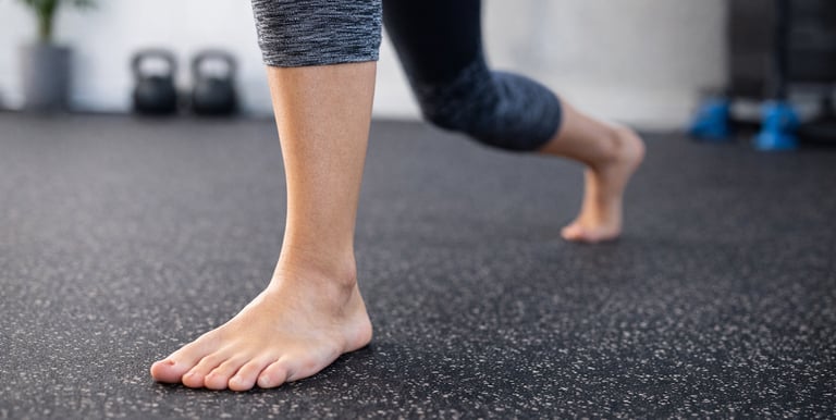 Exercice de rééducation