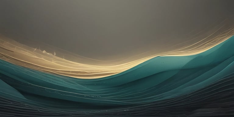 Close-up of a music producer's hands adjusting vintage mixing console knobs in a dimly lit studio with warm, cinematic lighting.