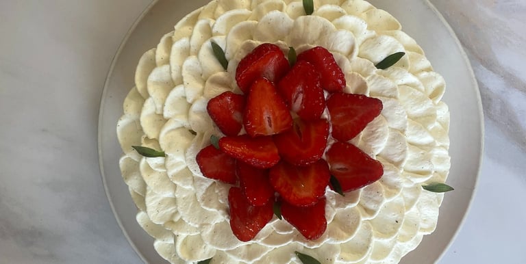 gateau fraise lille fraisier