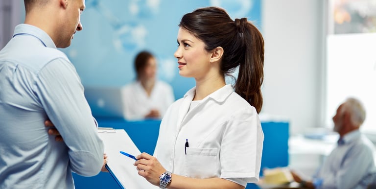 Dr. med. Hauber, Betriebsarzt in München