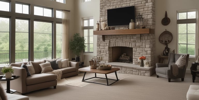 a house with a lawn and steps leading to it