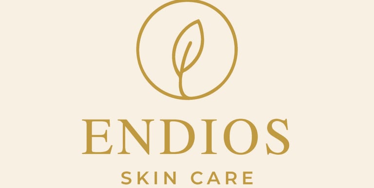 ENDIOS logo Powered by Bhudira | An in-house skincare brand