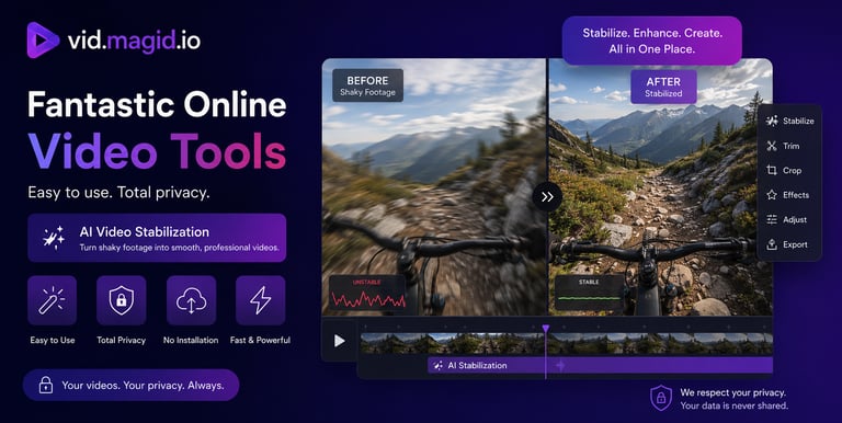 Free online video enhancing tools