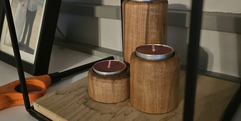 Maple Tea light decor 