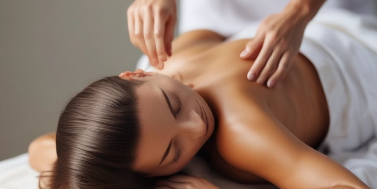Two tree-shaped candles, one blue and one red, are placed on inverted wine glasses with green foliage arranged around them. In front of each glass is an orange gingerbread man-shaped candle, set against a plain white background and a pine cone accent.
