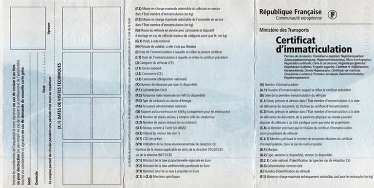 Faire Carte Grise Fréjus