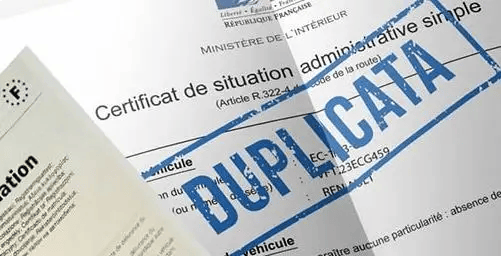 Duplicata Carte Grise Fréjus