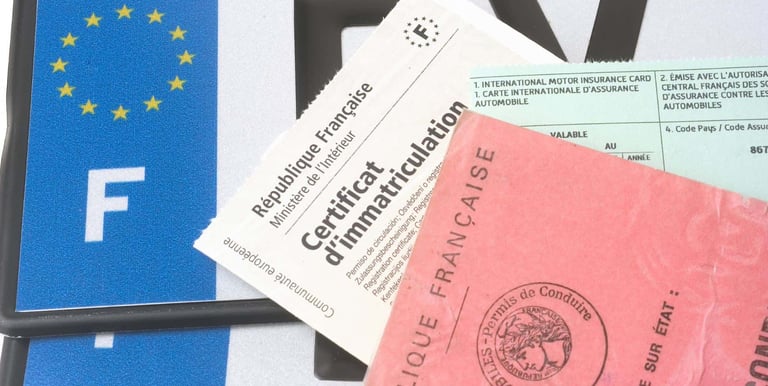 Immatriculation d'un véhicule à Fréjus