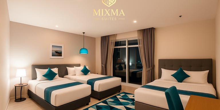 Mixma Suites Apartment Hotel at Mercure Kota Kinabalu with stunning sea and city views