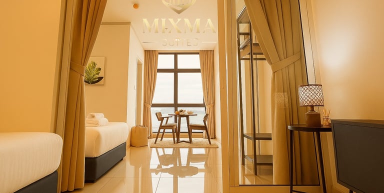 Mixma Suites Apartment Hotel at The Shore Kota Kinabalu with stunning sea and city views