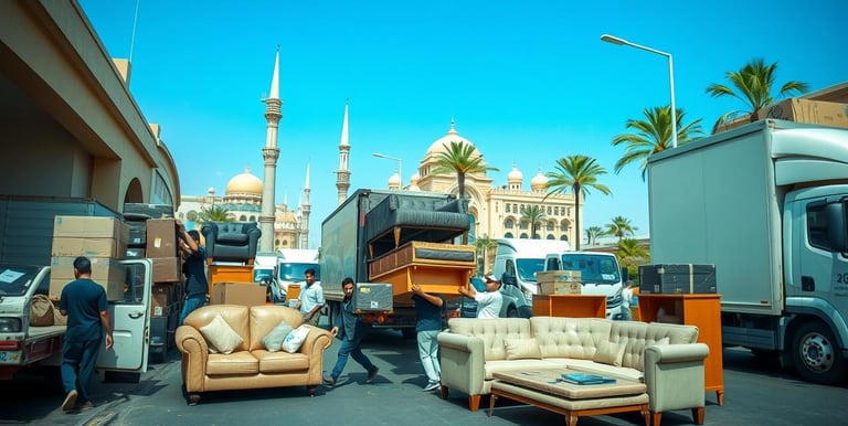 شركة رافع لنقل العفش بالكويت