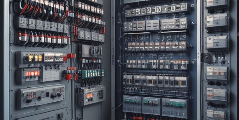 A smart home automation system in action.