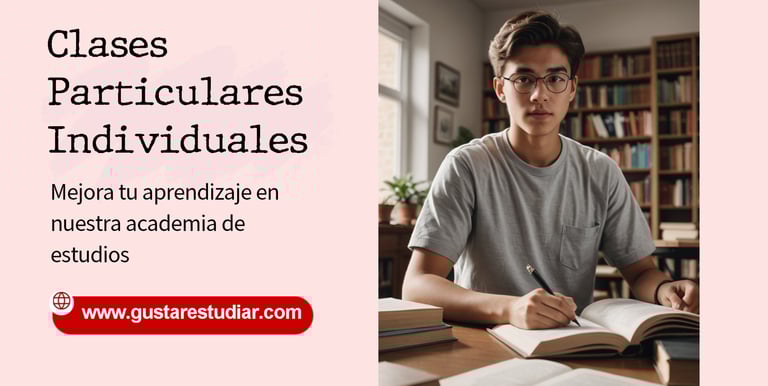 Clases Particulares en la academia en línea Gustar Estudiar