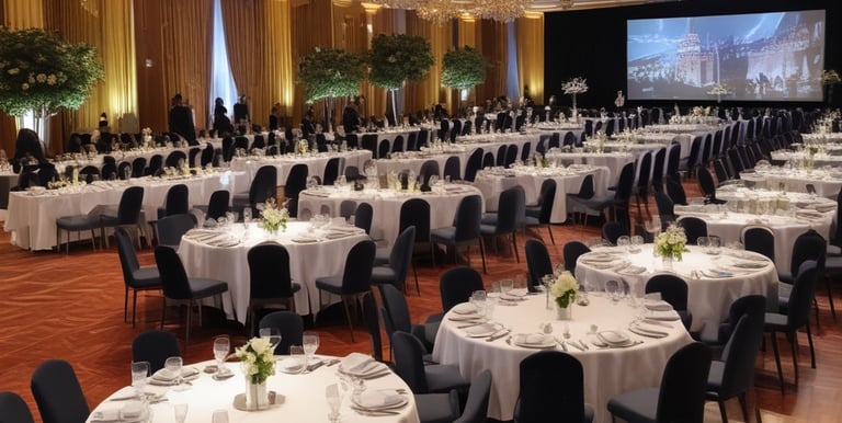 A scenic hotel lobby with comfortable seating and warm lighting welcoming travelers.