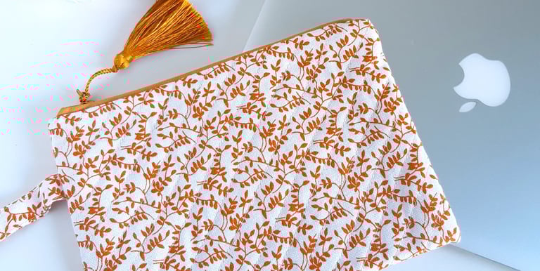 pochette sac à main femme en tissu matelassé Honey