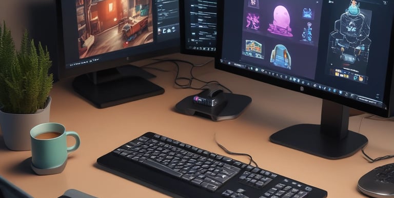 A showcase of various 3D printed items available for purchase.