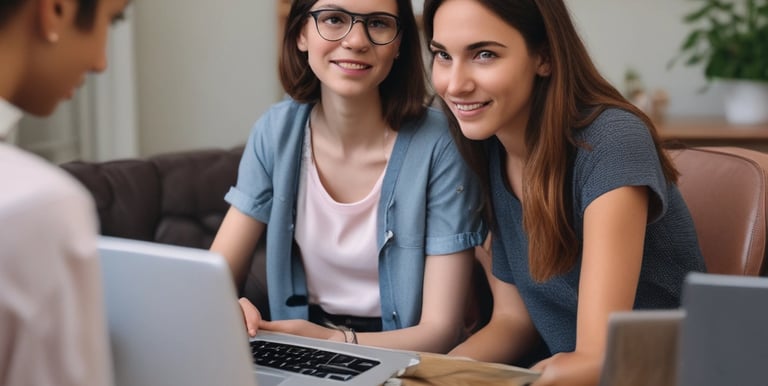 A person wearing glasses and a shirt with the phrase 'Mental Health Matters' printed on it stands against a dark background. They have long, wavy hair and are wearing a green cardigan.