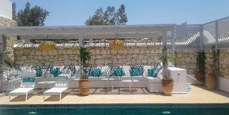 t d'Azemmour, la Villa Azurite