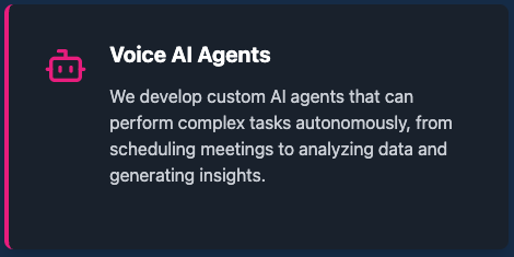 Custom AI agents that perform complex tasks autonomously, from scheduling meetings to data analysis.