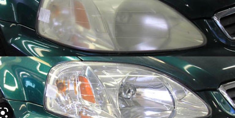 Headlight restoration in edmonton
