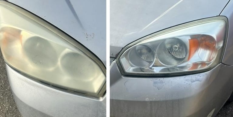 Headlight Restoration in Edmotnon 