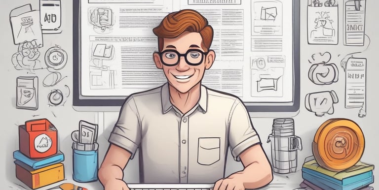 Illustration of AI technology answering phone calls for busy professionals.