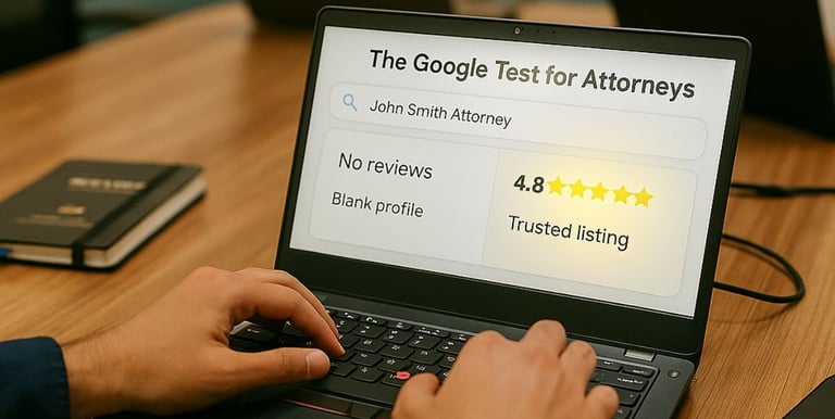AEO and SEO work for attorneys in our office