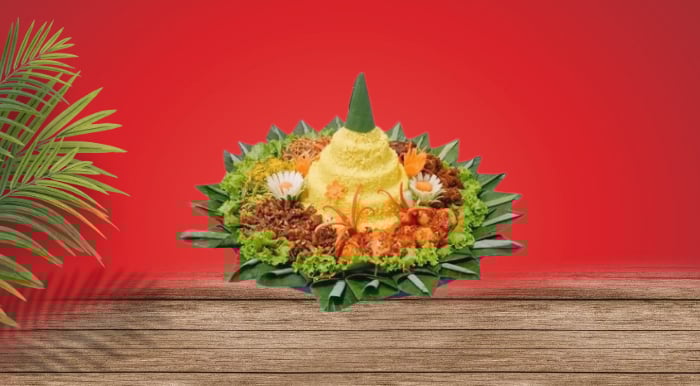 NASI TUMPENG MUNDAK VELCES