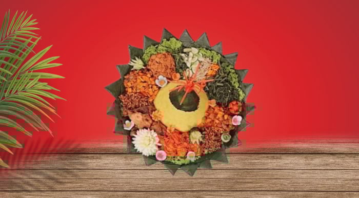 nasi tumpeng velces paket munjung