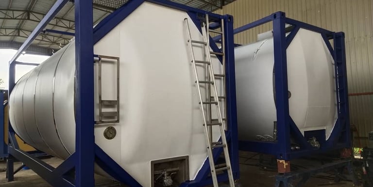 Fully refurbished ISO tanks available for sale, clean and ready for deployment