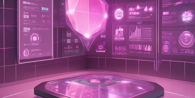 A sleek, modern digital dashboard showcasing various wealth pathways.