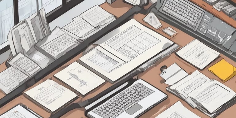 The image features a window display with bold, handwritten text reading 'PAY YOUR TAX NOW HERE!' A vintage car is visible in the reflective glass, along with a partial shadow or silhouette of a person. The background shows a street scene with a building.