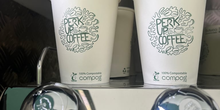mobile coffee cart in Bath on the river path